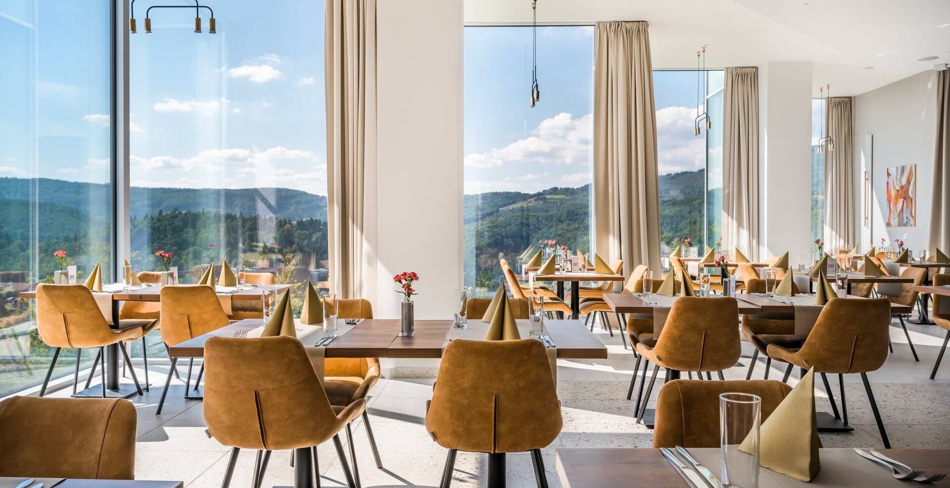 Widok z restauracji Crystal Mountain
